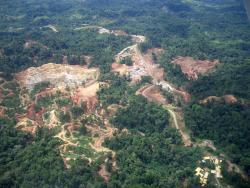 Molejón mine site