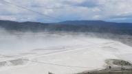 Mine Tailings Waste Dust Storm in BC