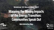 Mapping the Mining Impacts of the Energy Transition
